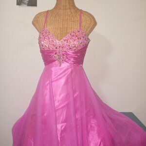 Authentic S'melody collection dress, Pink, Extra small.